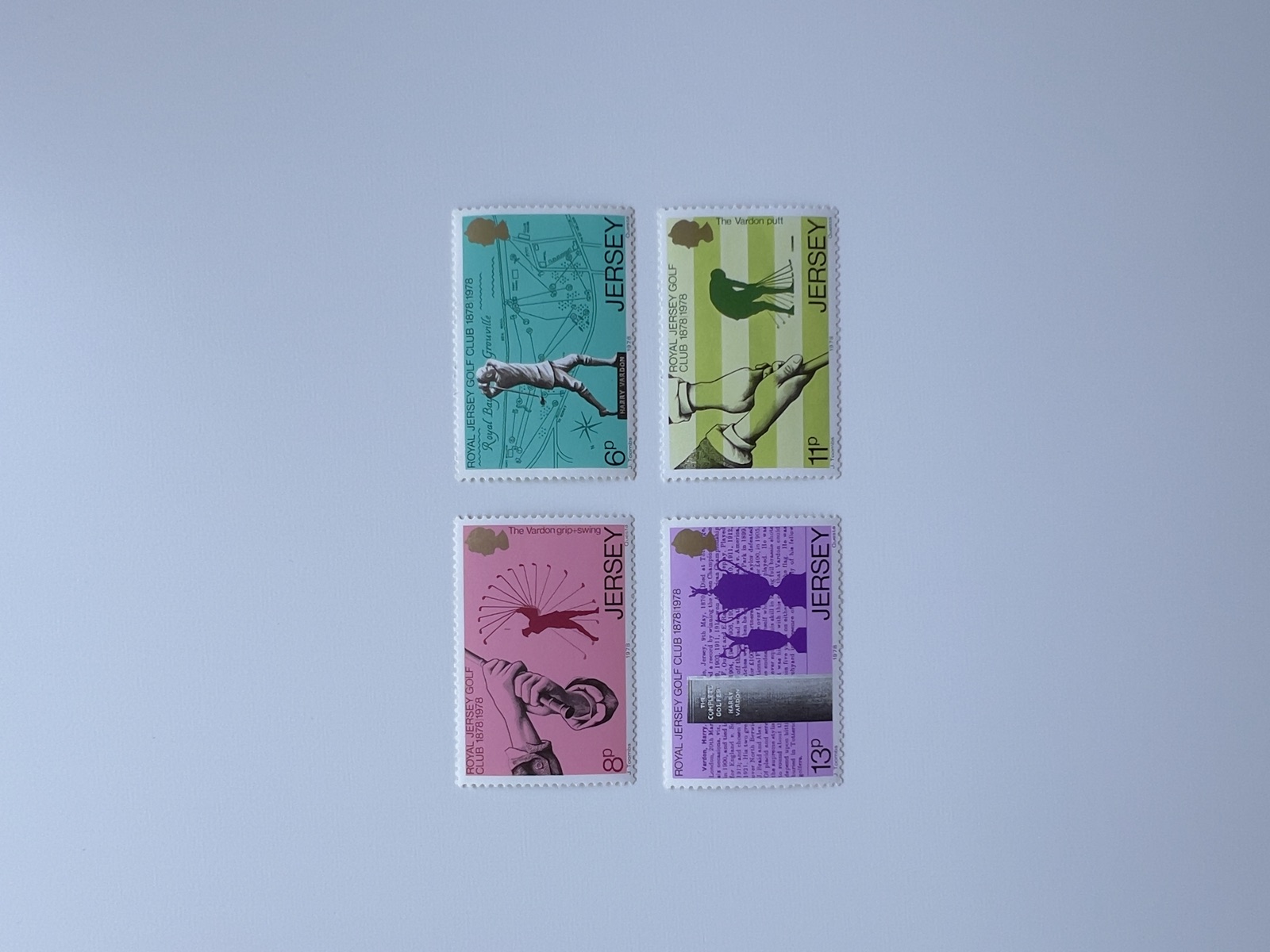 Timbres Jersey — Série Sports